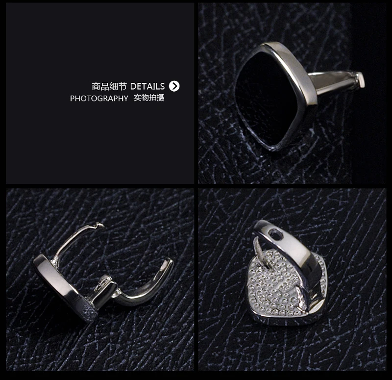 100% чистый 925 пробы Серебряные серьги модные панк Jewelry стержня для Для мужчин и