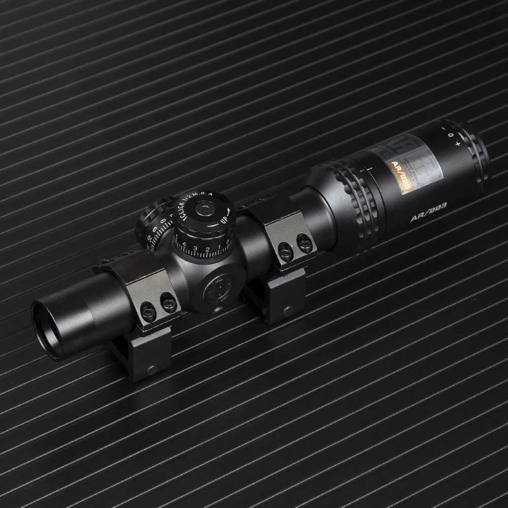 1 4x24 Ar оптика Drop Zone 223 тактический прицел Riflescope с целевыми башенками охотничьи