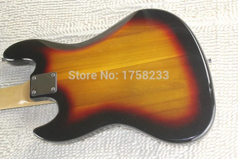 . Бесплатная Доставка Высокое Качество F Jazz Bass 5 Строка Палисандр Гриф Закат взрыв