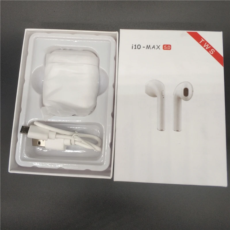 Беспроводные наушники Bluetooth 5 0 i10 max TWS мини с микрофоном для iPhone samsung S6 S8 Xiaomi huawei |
