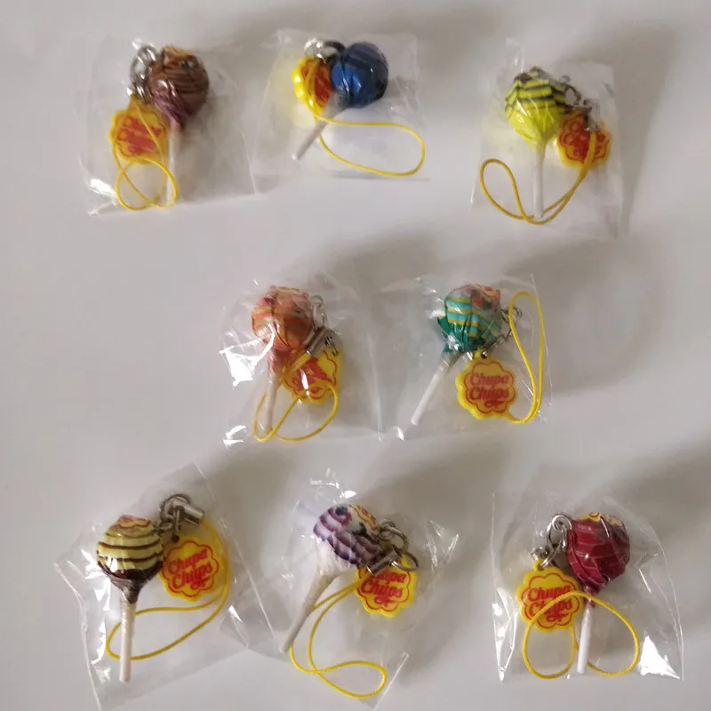Реалистичная модель куклы-миниатюры из конфетных леденцов Chupa Chups высотой 3 5 см в масштабе 1:3 с брелком-игрушкой. Бесплатная