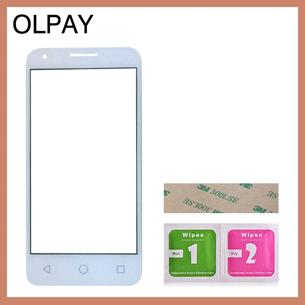 4 5 &quotпередняя внешняя стеклянная сенсорная линза для Alcatel One Touch Pixi 3 4.5 4027D 4027X 5017