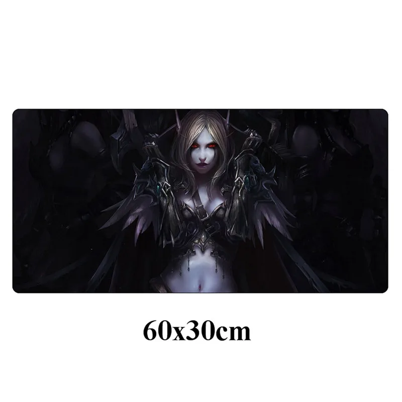 8 Большой игровой коврик для мыши World of Warcraft 60X30 см, игровой коврик для геймера, аниме, сексуальный Sylvanas Windrunner Otaku XXL, коврик для мыши, коврик для ноутбука, компьютера - Цвет: 8