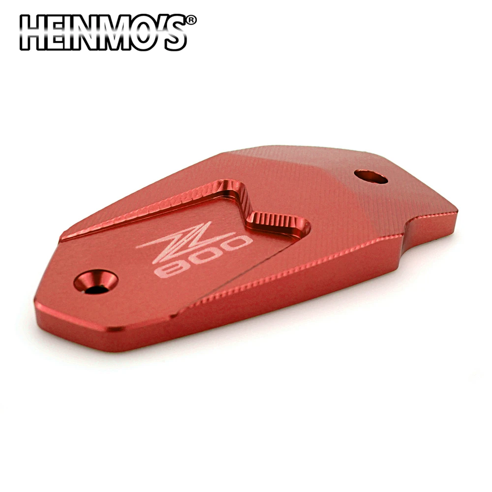 Для Kawasaki Z800 Z-800 Z 800 CNC алюминиевый бачок тормозной жидкости для переднего колеса крышка с логотипом мотоциклетные части верхняя крышка насоса
