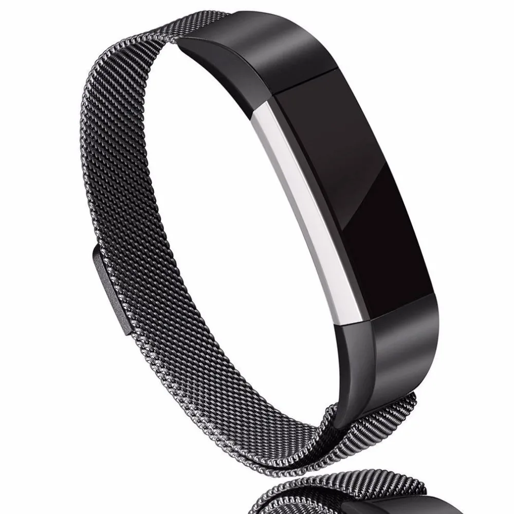Металлические ремешки для Fitbit Alta/Alta HR/Ace Миланская нержавеющая сталь заменяемые