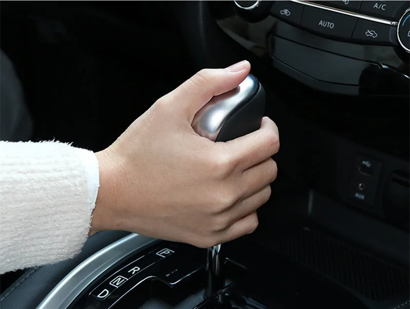 Automatic transmission Shift Lever Cover For Nissan Slyphy X-Trail Qashqai Tiida 2014 2015 2016 2017 AA226 | Автомобили и