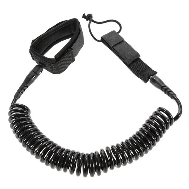 10ft Surfboard Ankle Leash Rope Coiled Stand Up Paddle Board Surfing Cord String MC889 | Спорт и развлечения