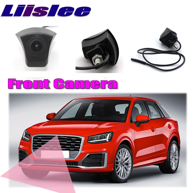 LiisLee Фронтальная камера логотип CAM для Audi Q2 передняя решетка CAM отмостки DIY управление вручную Фронтальная камера