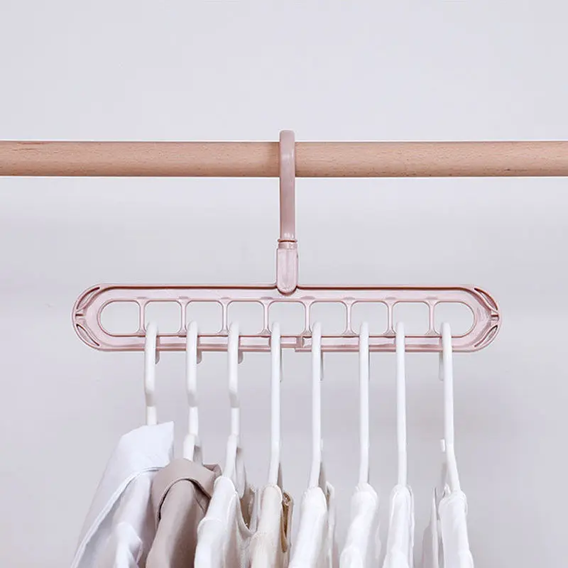 1 шт. компактный застегивающийся вакуумный Вешалки многофункциональная