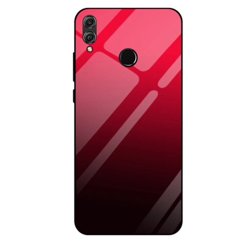 Чехол для Huawei Honor 10 lite однотонный чехол из закаленного стекла телефона чехлы
