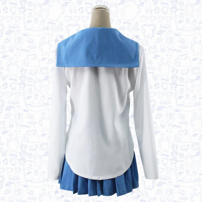 Аниме Nisekoi Kirisaki Chitoge Onodera Kosaki школьная форма косплей костюм топ и юбка галстук|costume