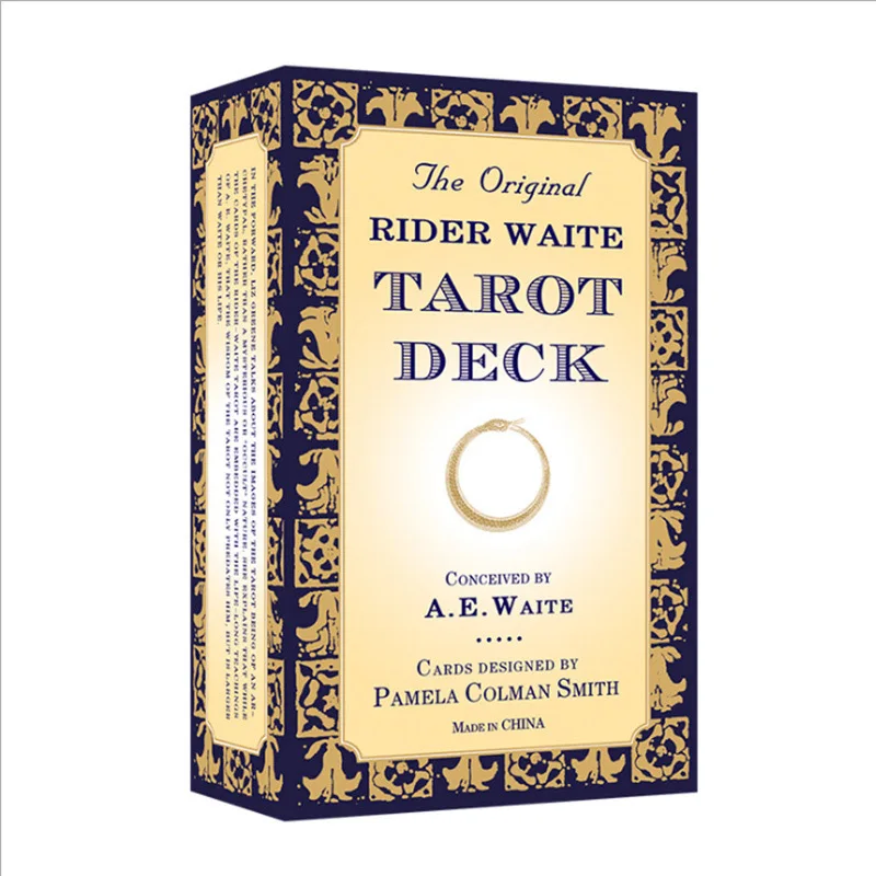 Винтажный влажный Таро английские гадания любовь бизнес таро коллекция карт