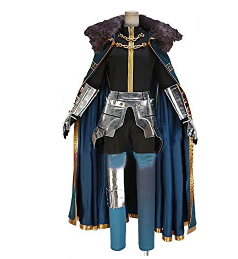 Fate Grand Order FGO Gawain Saber костюм для косплея с плащом полный комплект на заказ|Костюмы