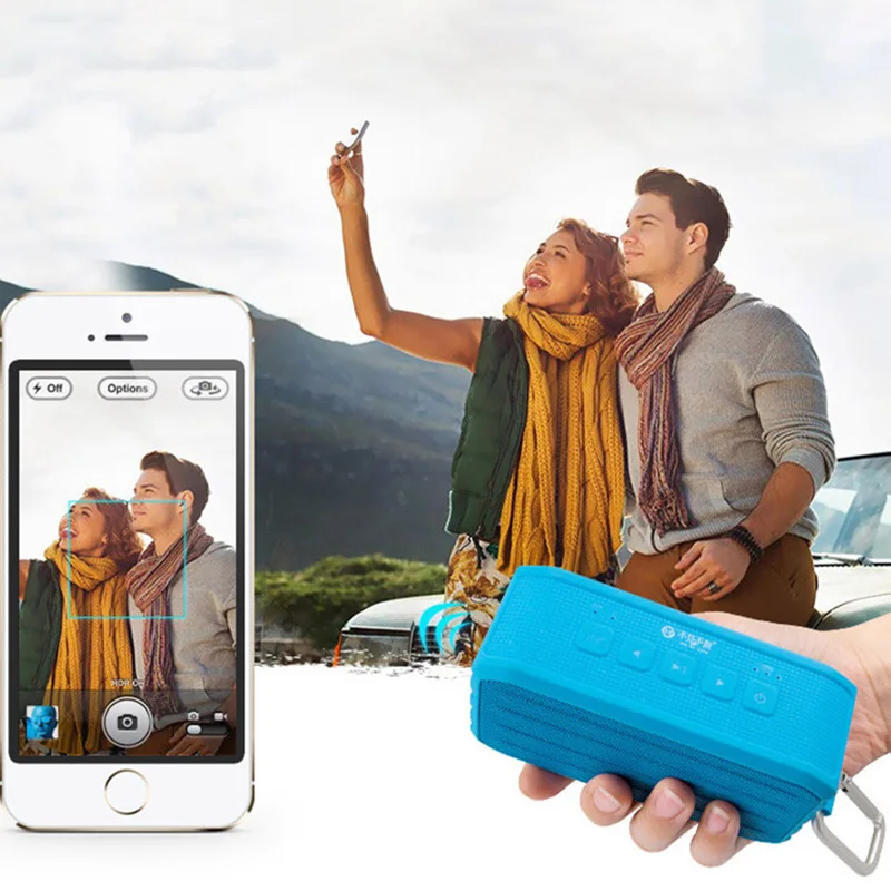 AABB-See Me Here Bv370 открытый беспроводной Bluetooth динамик 4 0 сабвуфер Водонепроницаемая