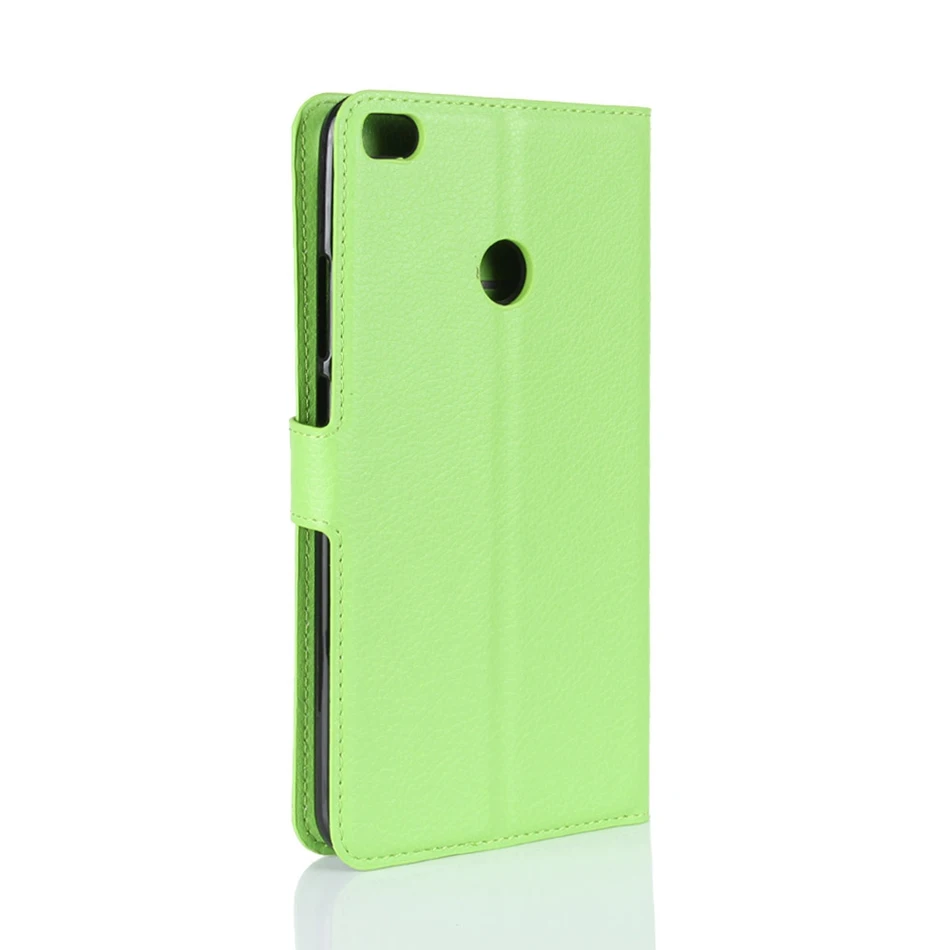green Роскошный чехол для Xiaomi Mi Max 2 Чехол Крышка из искусственной кожи чехол для чехол Xiaomi Mi Max 2 для Xiaomi Mi Max 2 флип чехол для Xiaomi Mi Max2 - Цвет: green