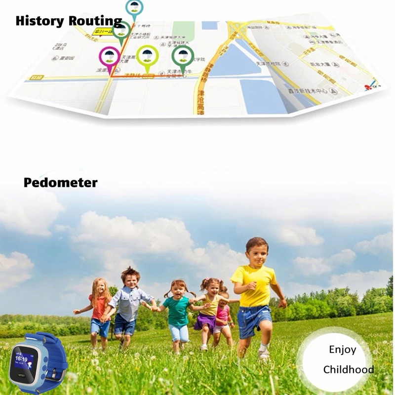 

Q60 Смарт-часы для телефона детские наручные часы GPS трекер анти-потеря Q60 умные часы носимые устройства для iOS Android