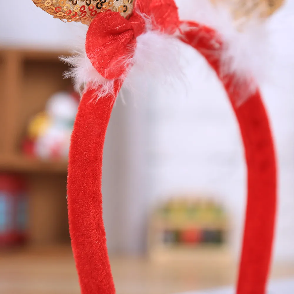 Hot Christmas Hair Accessories Santa Xmas Party Elk Headband Happy Birthday Ornaments Kids Boys Band Decor /D | Дом и сад
