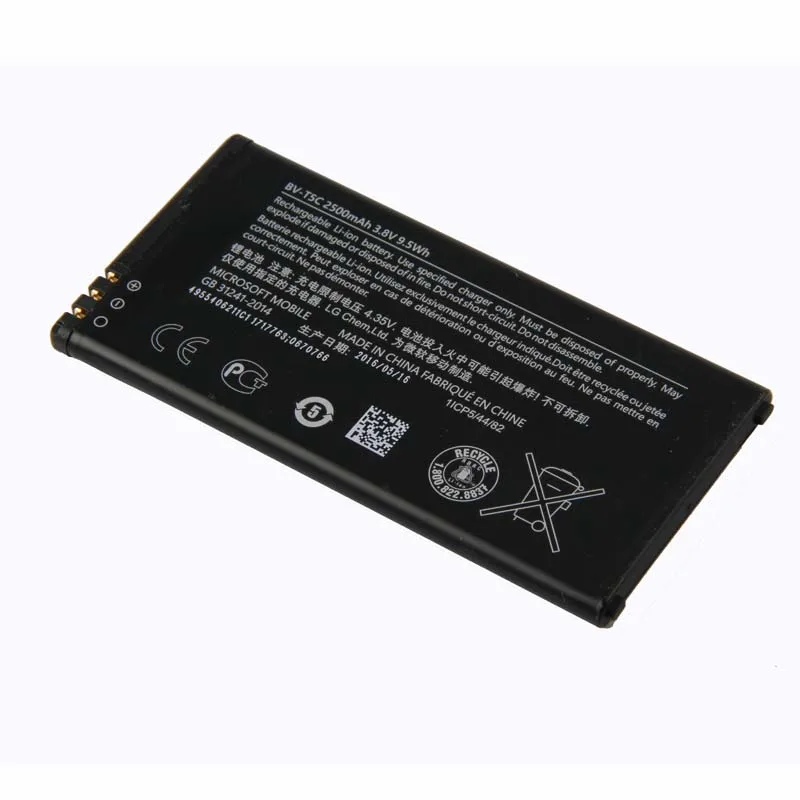 Оригинальный аккумулятор большой емкости для телефона Nokia Lumia 640 RM 1113 1073 Dual 1077 BVT5C