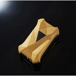 Jinlin электронная USB Зажигалка, металлическая, ветрозащитная, Перезаряжаемые Зажигалка гаджет электронные устройства для Для мужчин - Цвет: gold