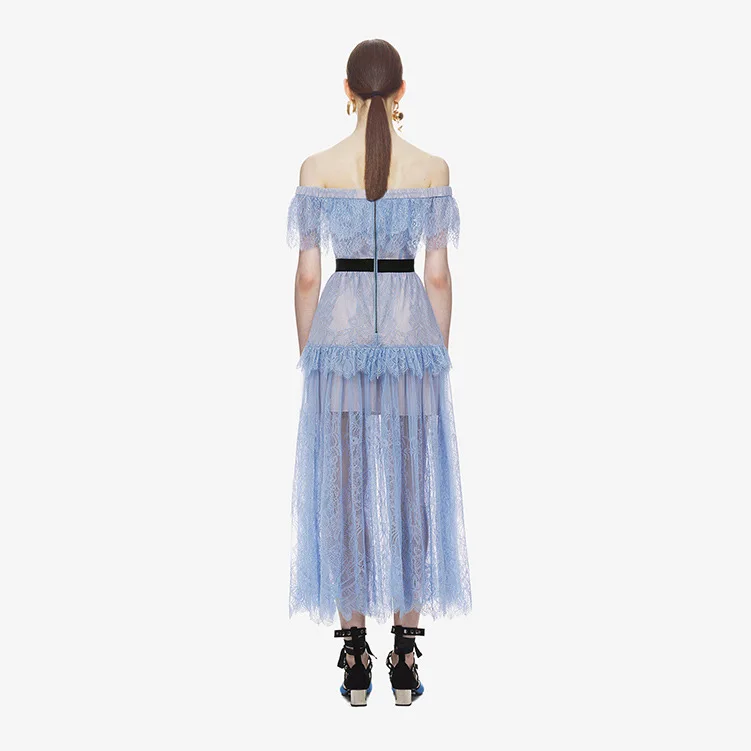 Новое кружевное платье ремонт плеч тонкое женское E1098|lace dress|dress shouldersshoulder dress |