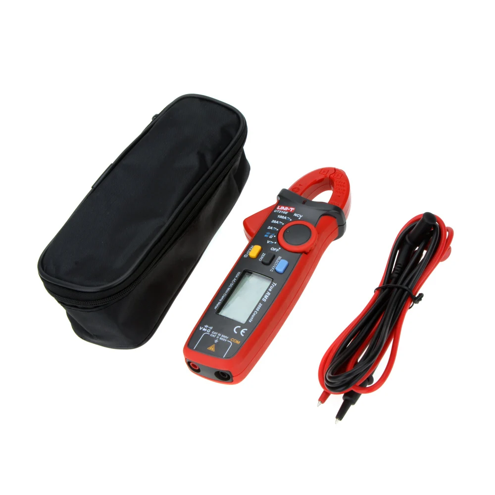 

UNI-T UT210E True RMS Mini Digital Clamp Meters AC/DC Current Voltage Auto Range VFC Capacitance Non Contact Multimeter Diode