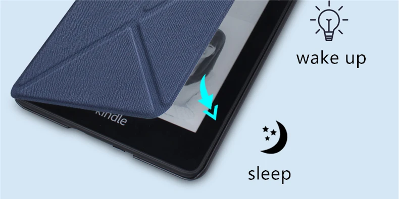 Kindle Paperwhite 4 складной чехол из искусственной кожи смарт-чехол для Amazon Kindle Paperwhite 10го поколения с подставкой-держателем