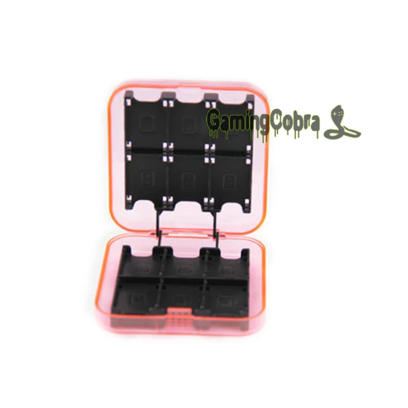 ABS Game Card Storage Protective Hard Case Box For Nintendo Switch 24-in-1 Pink |