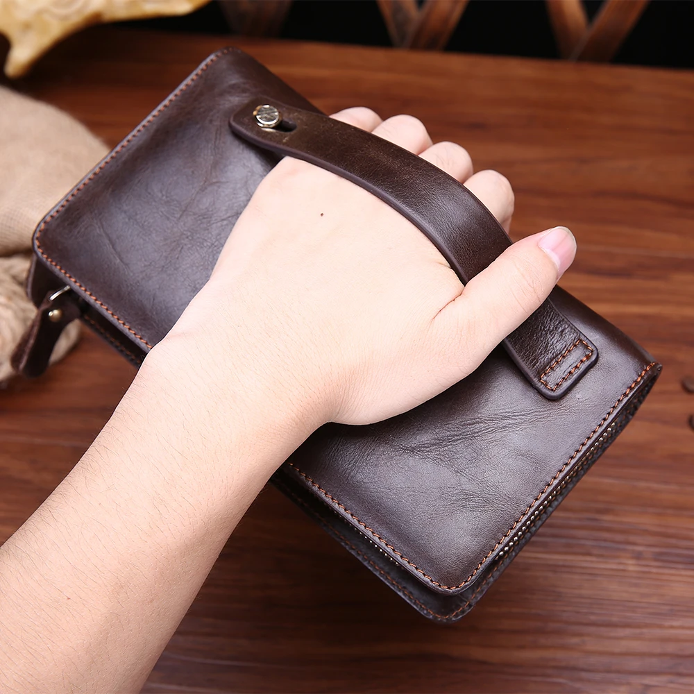 JOYIR натуральная кожа портмоне мужское клач кошелек мужской клатч кошелёк