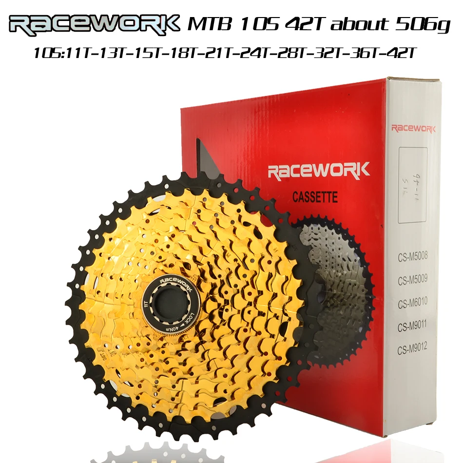 RACEWORK MTB дорожный 11s 12s Geschwindigkeit 42t46t50t Freilauf Breite Verhaltnis горный велосипед Fahrrad Schwungrad