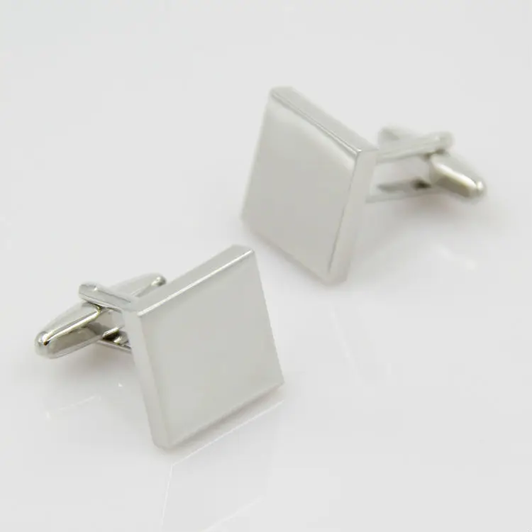 

Fashion classic cufflinks silver square cufflinks for men nails men's cufflinks,Free Shipping
