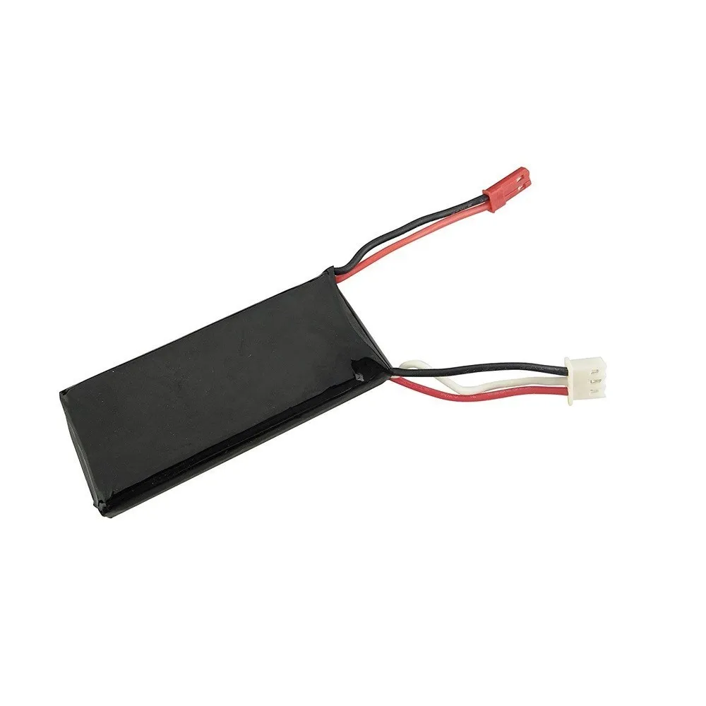3 шт. * 7 4 в 610 мАч Lipo батарея + 1 зарядный кабель для JXD 518/JJRC H55 RC Quadcopter Drone запасные