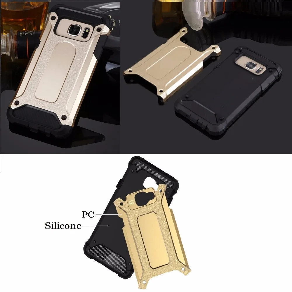 Armor case for Iphone X 7 8 6 6S 5S Samsung Galaxy S5 S6 S7 Edge S8 S9 Plus Note 4 5 Case Hybrid Hard Cover Protector Funda |