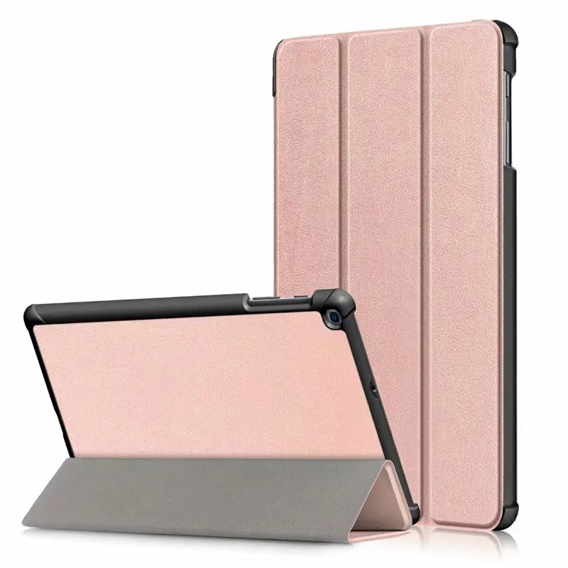 Rose Gold Чехол для samsung Galaxy Tab A SM-T510 SM-T515 T510 T515 чехол для планшета чехол-подставка для Tab A 10,1 '' чехол для планшета - Цвет: Rose Gold