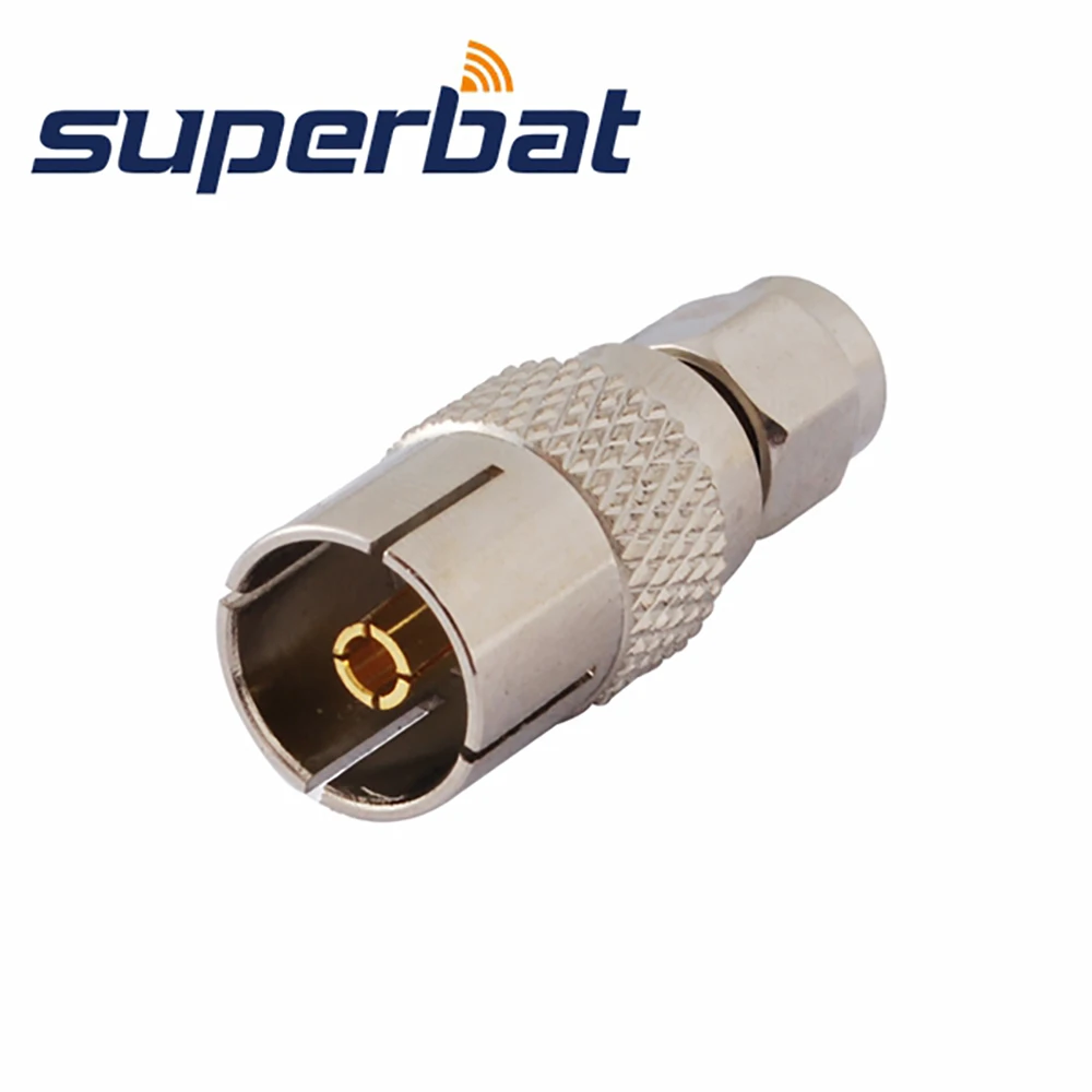 Superbat DVB T TV антенна тюнера адаптер SMA разъем к разъему RF коаксиальный разъем|antenna
