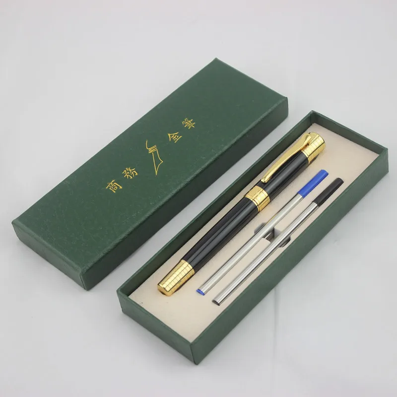 Высококачественная искусственная черная шариковая ручка stylo pennen с оригинальным