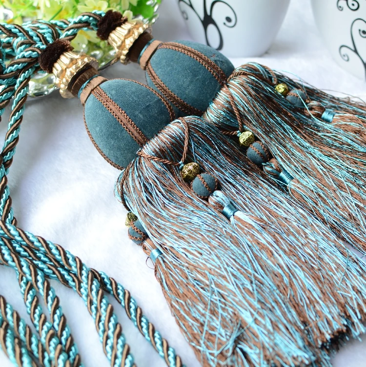 Занавес Висящий Шар украшения для штор аксессуары Мода кисточкой мяч занавес