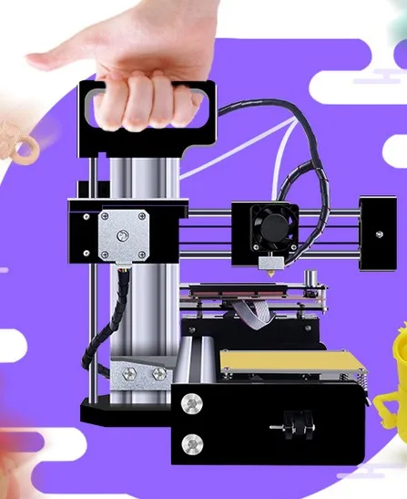 3D принтер, мини 3D принтер, настольный маленький размер мини принтер Дети Образование