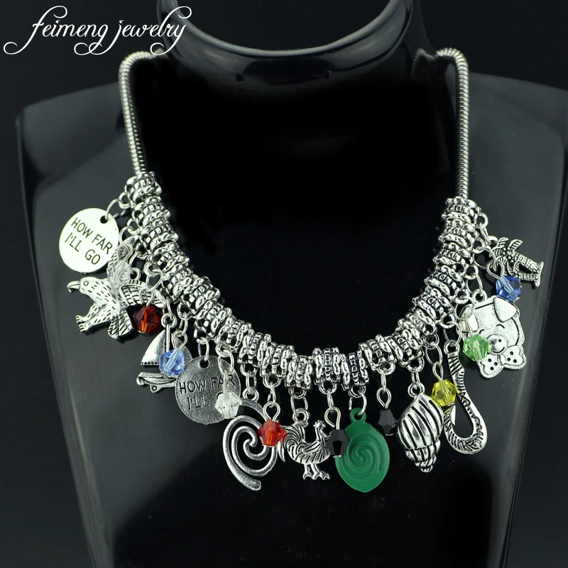 Feimeng ювелирные изделия океан Романтика Моана чокер ожерелье демого Maui Орел