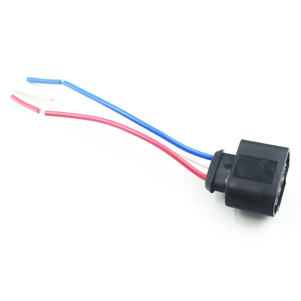 Корпус штепсельной вилки 1J0 973 723 для VW Scirocco Sharan Tiguan Touran Touareg Transporter Audi A1 A2 A3 A4 A5 A6 A7 Q3