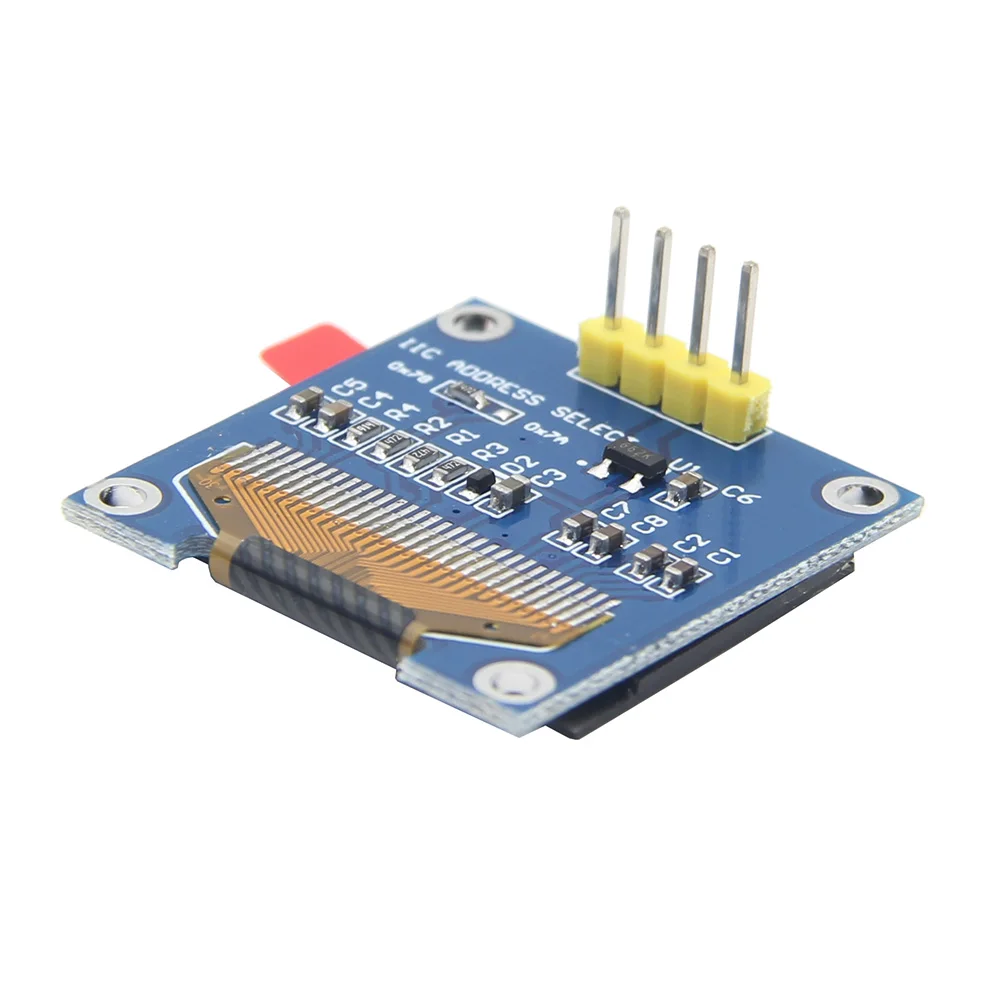 OLED экран Raspberry Pi 3 B + 0 96 дюйма 128*64 с IIC I2C для Arduino / SMT32 C51|Аксессуары демонстрационных