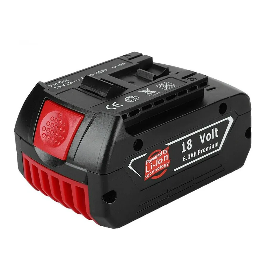 Резервная батарея для Bosch 3.0Ah-6Ah 18 V 6000 mAh электроинструменты батарея литиевые аккумуляторные батареи аккумуляторная батарея для сверла Bosch