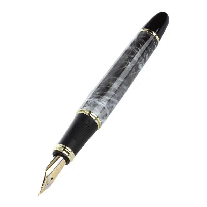 JINHAO X450 18 KGP 0 7 мм перо с широким основанием авторучка мрамор серый | Канцтовары для