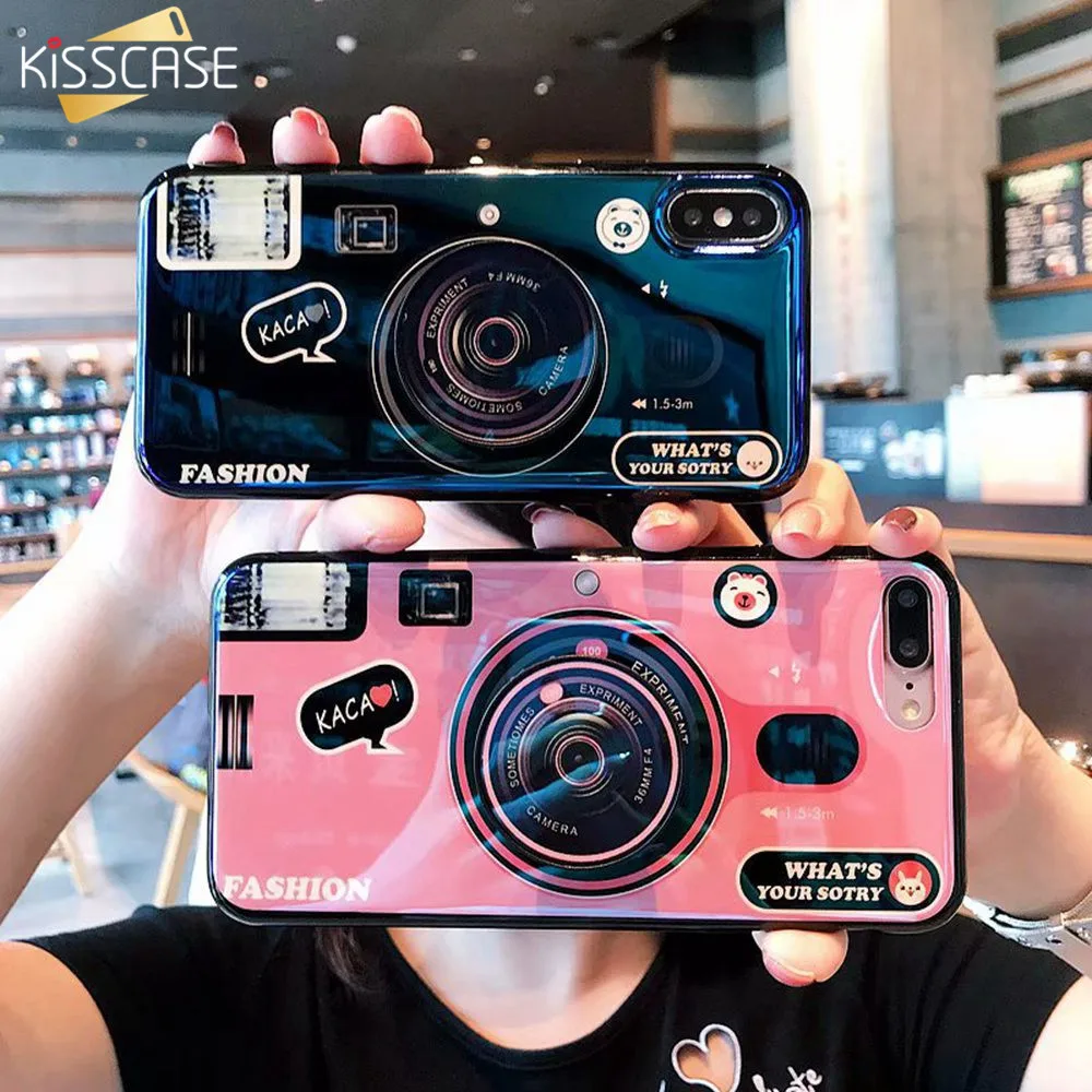 3D стандарт Blu-Ray Камера мягкий роскошный из ТПУ чехол для iPhone 7 8 X XS XR печатных IMD MAX