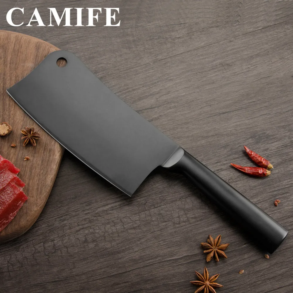 4cr14 нож из нержавеющей стали набор кухонных ножей инструменты Nakiri Cleaver Filleting