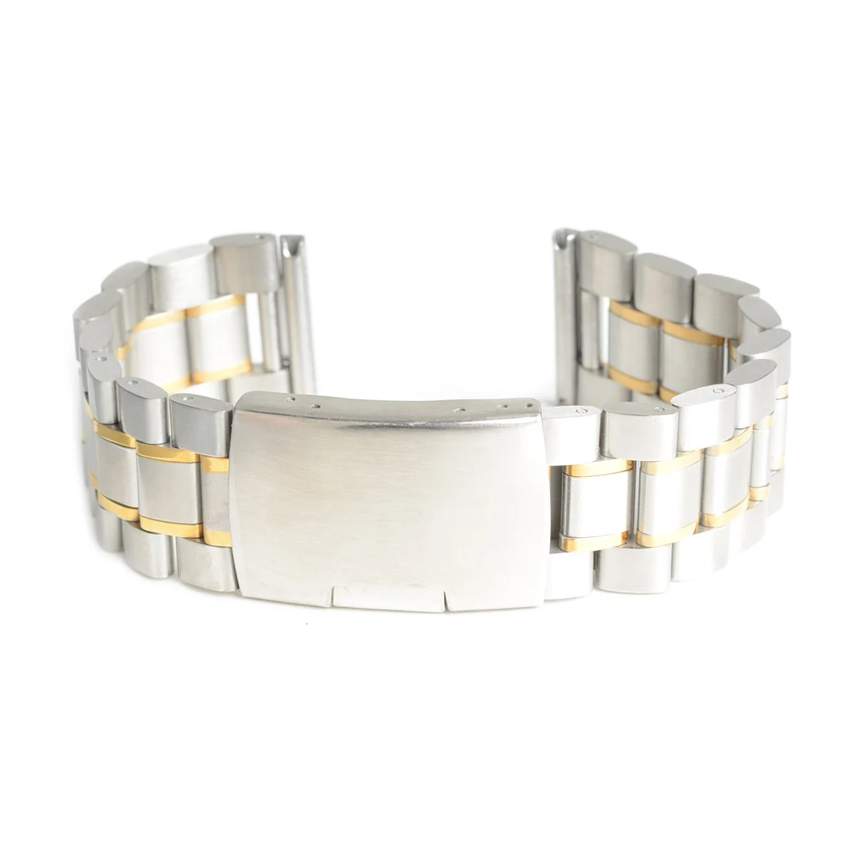 Мужские и женские 20 мм серебряные часы из нержавеющей стали ремешок Браслет