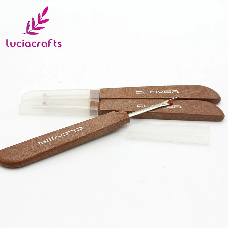 Approx13cm швейные инструменты для вышивки крестом стальная пластиковая ручка для рукоделия втягивающее устройство резец резьбы для швов швейные инструменты 1 шт. J0235