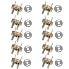 THINKTHENDO 10x Магнитная металлическая пряжка для самодельных застежек сумки с замком сумочки аксессуары маленькие