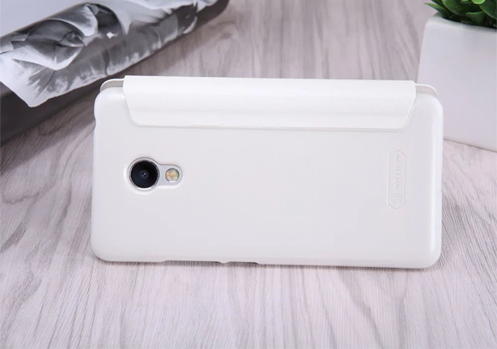 Чехол для Meizu M3s NILLKIN блестящий кожаный флип чехол Роскошный бренд кожаный флип чехол для Meizu M3s крышка чехол
