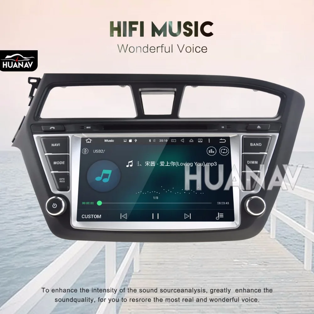 Автомобильный радиоприемник 2 din Android автомобильный DVD GPS навигатор для HYUNDAI I20 2014