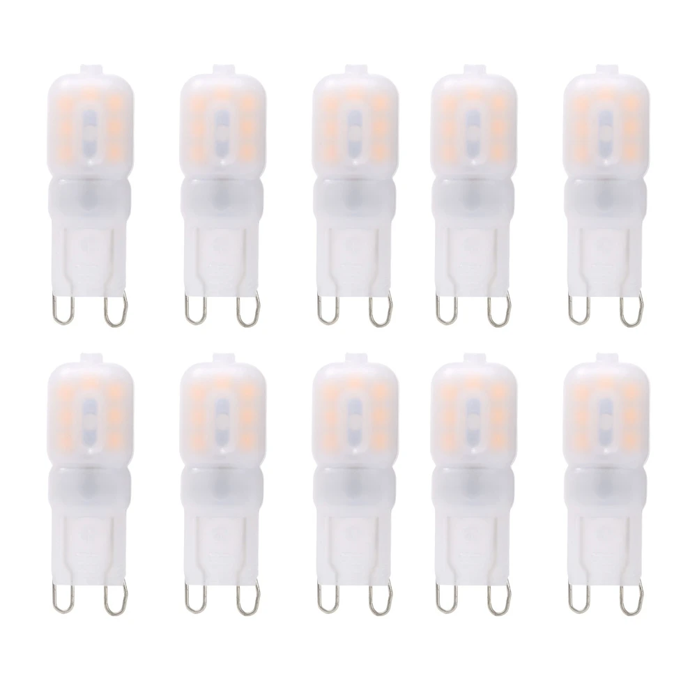 Lightme 10 шт. G9 AC 110 V 2,5 W SMD 2835 светодиодный лампочка Энергосберегающая лампа с 14 светодиодный s